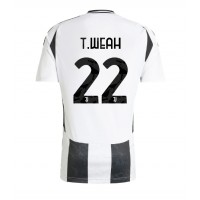 Camiseta Juventus Timothy Weah #22 Primera Equipación Replica 2024-25 mangas cortas